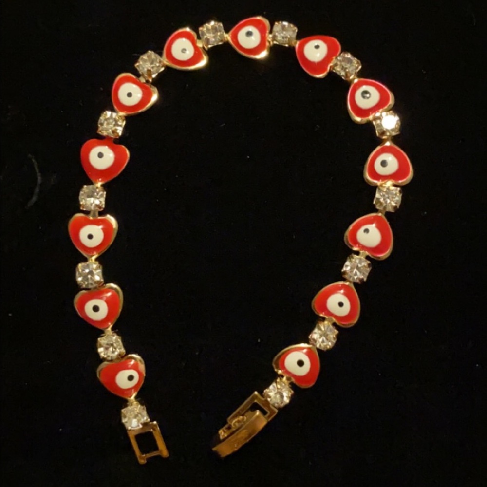 Good luck eye bracelet